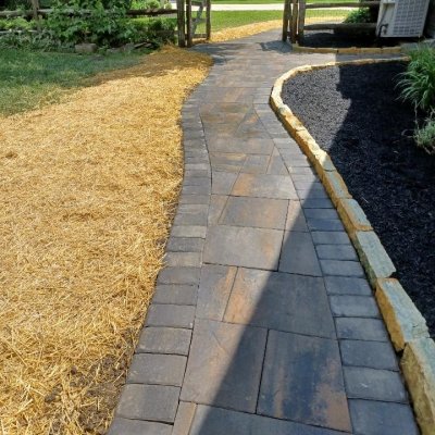 Paver walkway